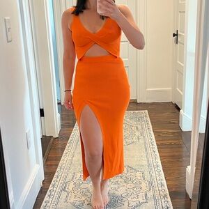 Zara Cut out knit dress limited edition!